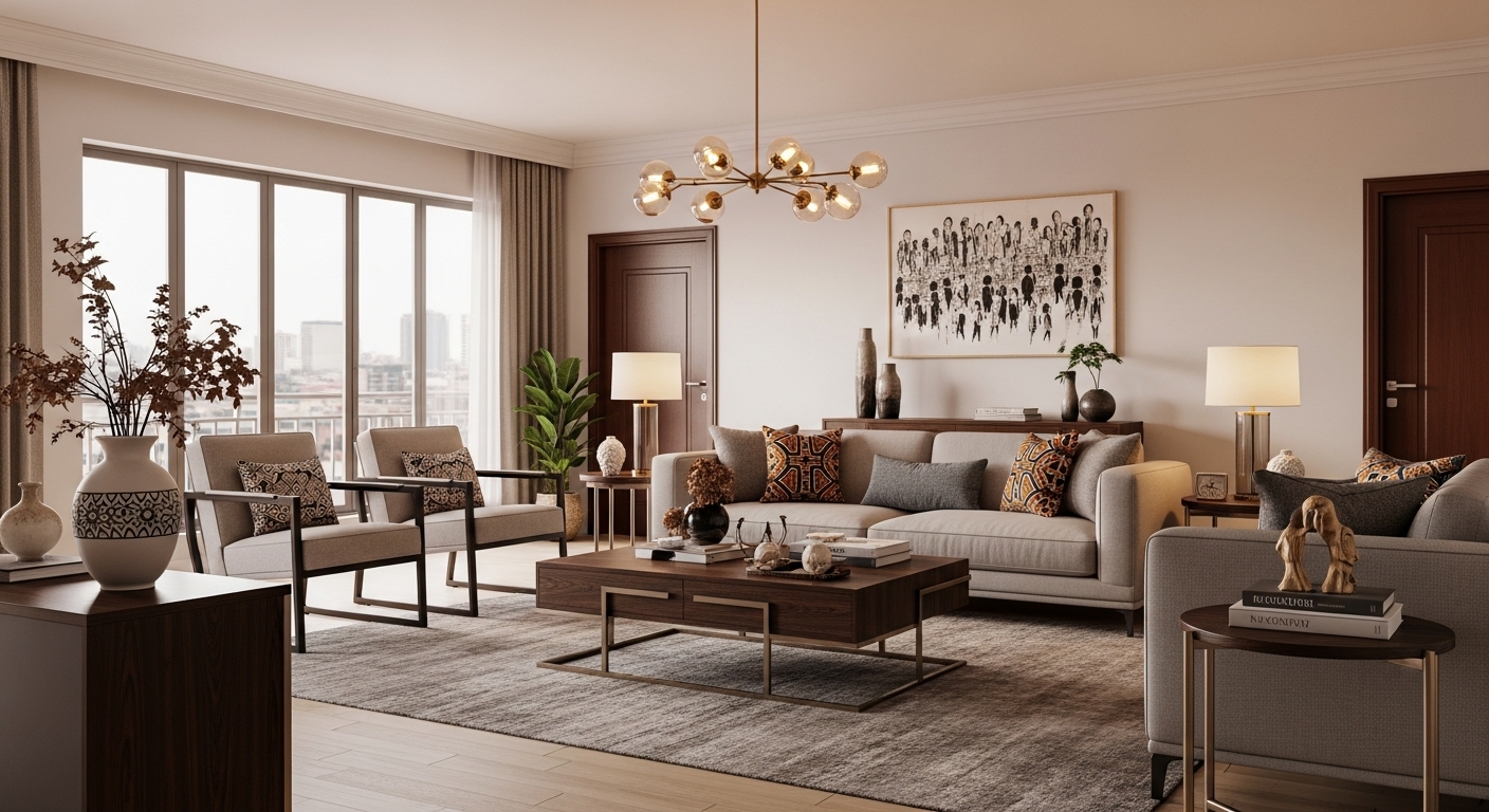 Lagos living room AR preview